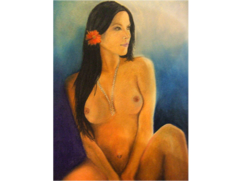 pintura desnudos mujer